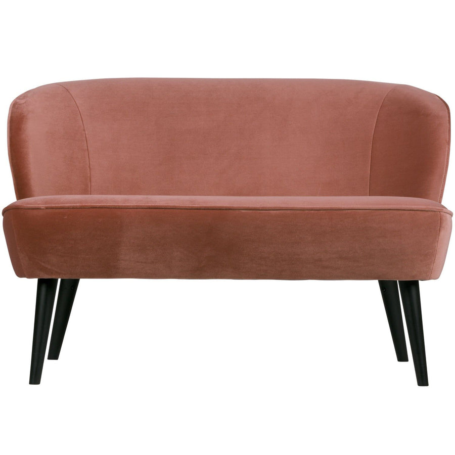 SARA BANKJE VELVET OUD ROZE