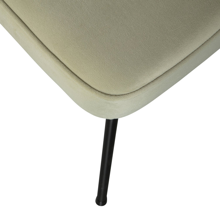 VOGUE EETKAMERSTOEL VELVET PISTACHE (set of 2)
