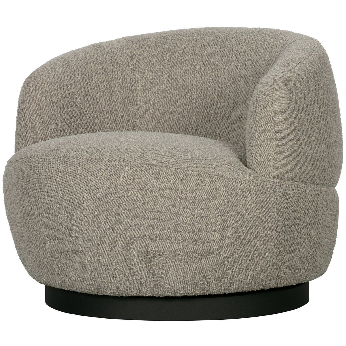 WOOLLY DRAAIFAUTEUIL BOUCLE NATUREL MELANGE