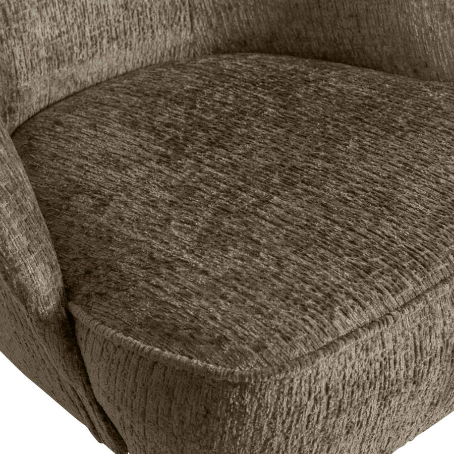 VOGUE FAUTEUIL STRUCTURE VELVET BONSAI