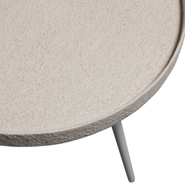 BOUNDS BIJZETTAFEL XL HOUT/METAAL NATUREL 40XO76 CM