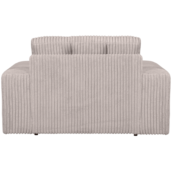 SECOND DATE LOVESEAT RIBSTOF NATUREL