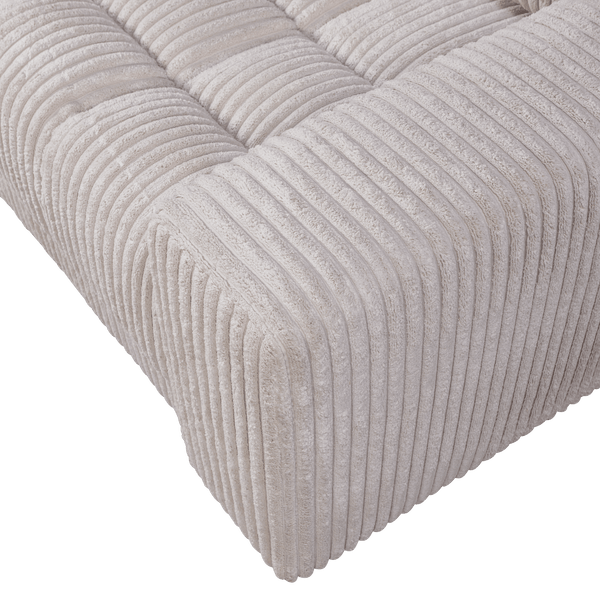 SECOND DATE LOVESEAT RIBSTOF NATUREL