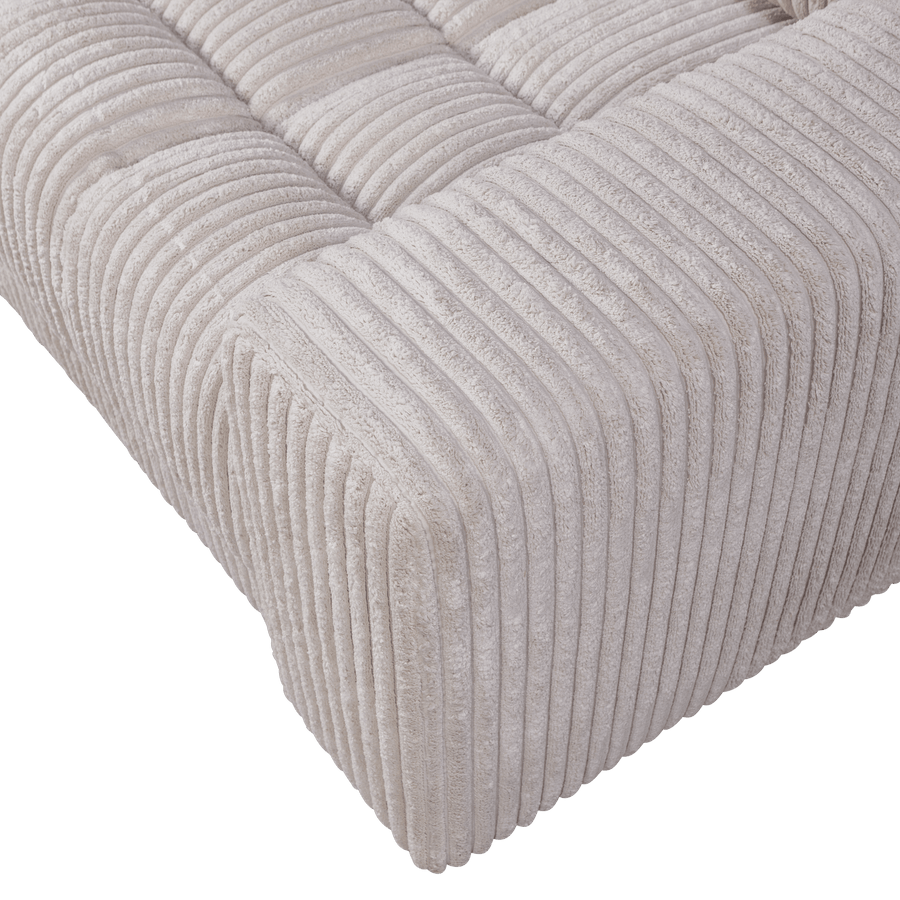 SECOND DATE LOVESEAT RIBSTOF NATUREL