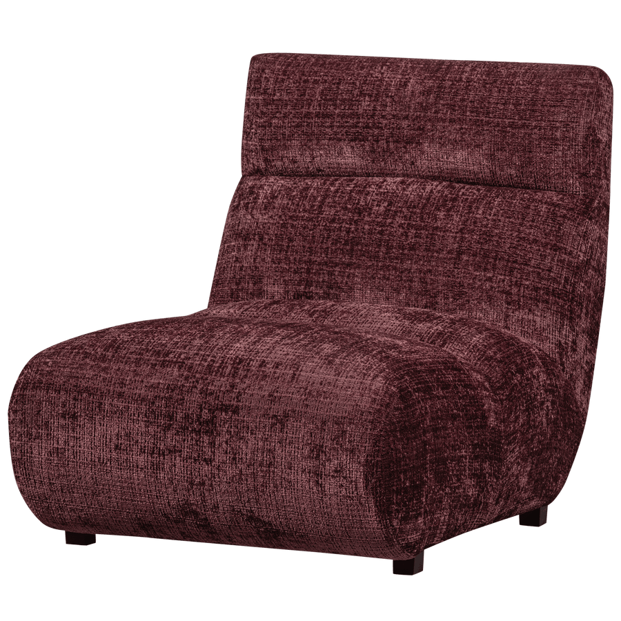 OBSERVE FAUTEUIL AUBERGINE