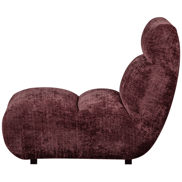 OBSERVE FAUTEUIL AUBERGINE