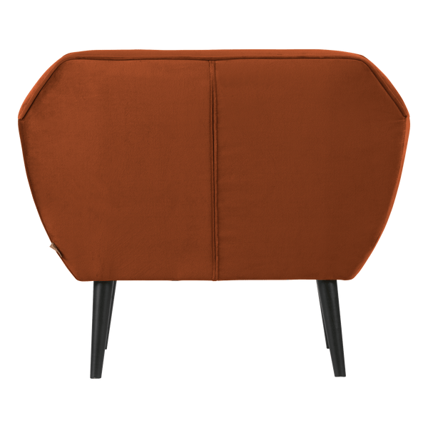ROCCO FAUTEUIL VELVET ROESTBRUIN
