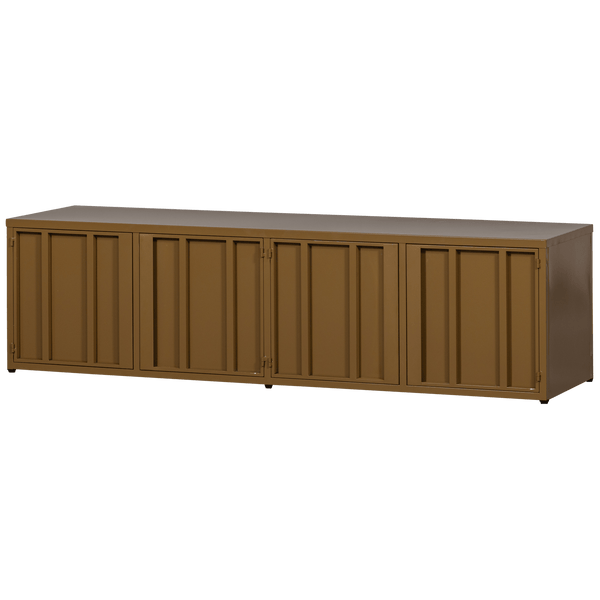 LEVEL TV MEUBEL METAAL HONINGGEEL 44X160 CM
