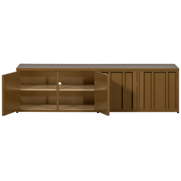 LEVEL TV MEUBEL METAAL HONINGGEEL 44X160 CM