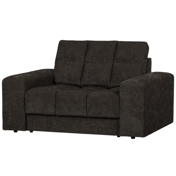 SECOND DATE LOVESEAT VELVET ANTRACIET