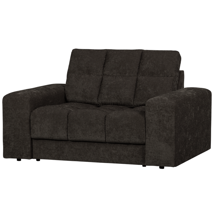 SECOND DATE LOVESEAT VELVET ANTRACIET