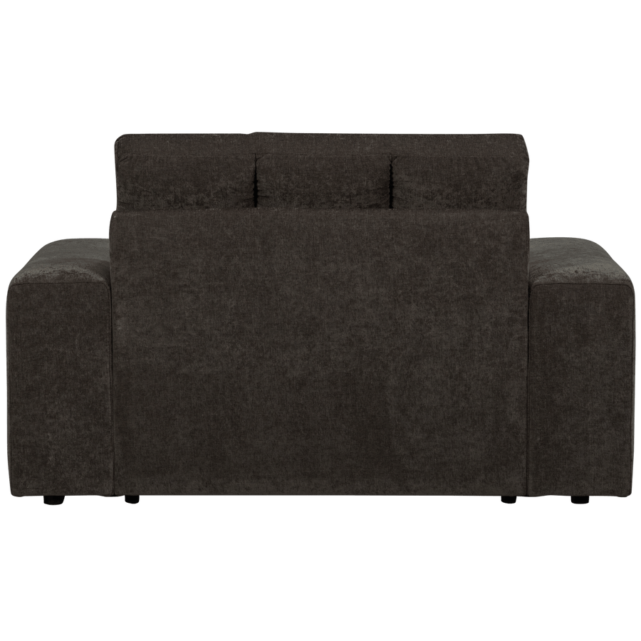 SECOND DATE LOVESEAT VELVET ANTRACIET
