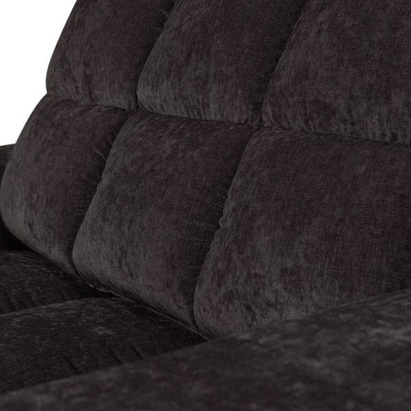 SECOND DATE LOVESEAT VELVET ANTRACIET