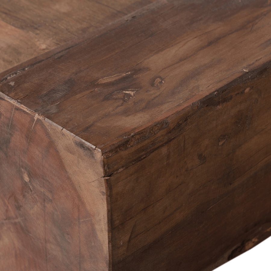 CUNO SALONTAFEL LAAG MANGOHOUT DONKERBRUIN