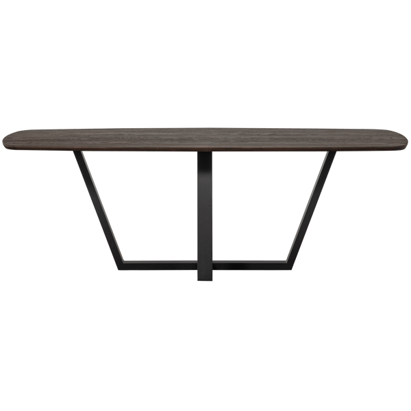 TABLO EETTAFEL DEENS OVAAL DL 220x100CM MYSTIC BROWN [fsc]