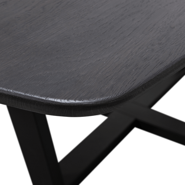 TABLO EETTAFEL DEENS OVAAL DL 220x100CM MYSTIC BROWN [fsc]