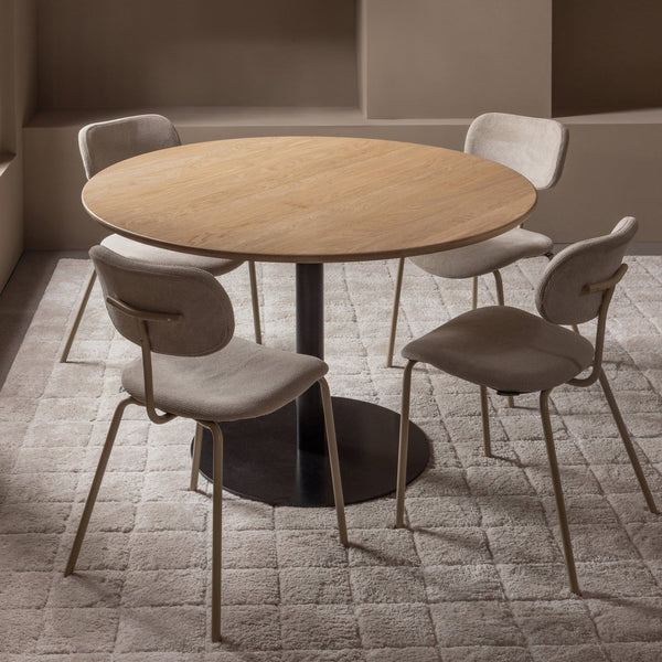 TABLO EETTAFEL ROND VL O120CM TRANSPARANT [fsc]