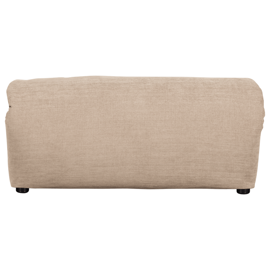 BAGGY HOCKER GEWEVEN CHENILLE ZAND
