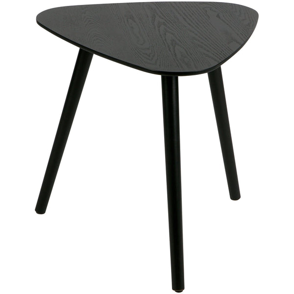NILA BIJZETTAFELS HOUT ZWART - SET VAN 2 (set of 3)