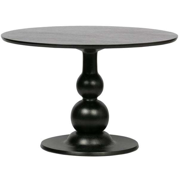 BLANCO EETTAFEL O120 CM MANGO DIEPZWART