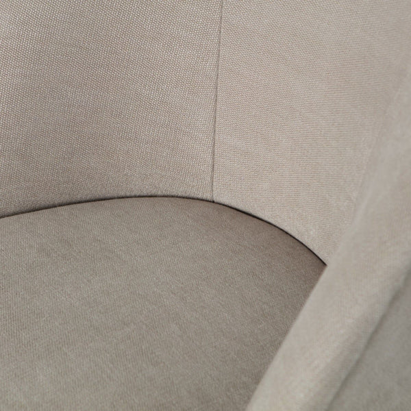 VOGUE FAUTEUIL GEWEVEN STOF ZAND