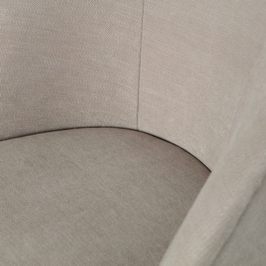 VOGUE FAUTEUIL GEWEVEN STOF ZAND