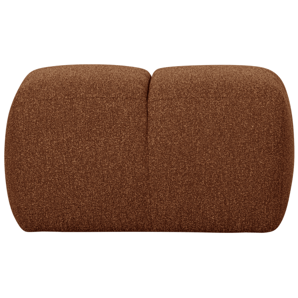 MOJO POEF BOUCLE ROESTBRUIN MELANGE
