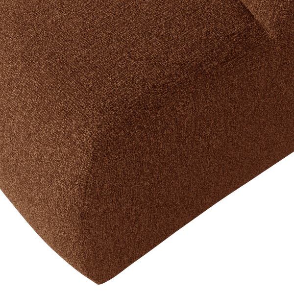 MOJO POEF BOUCLE ROESTBRUIN MELANGE