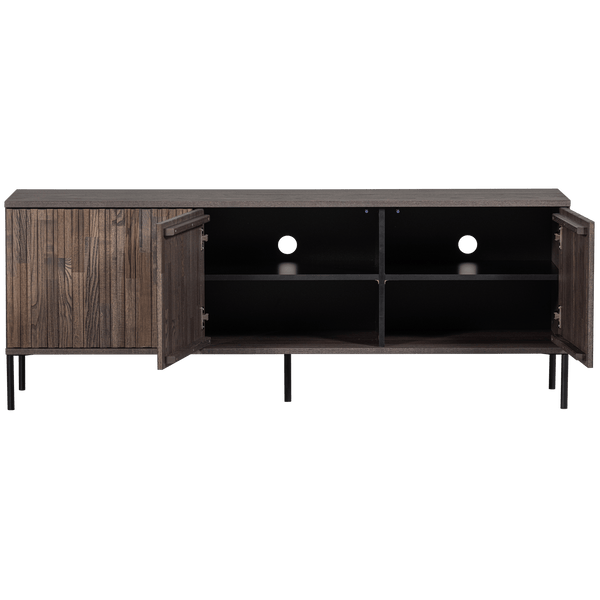 NEW GRAVURE TV MEUBEL 150 CM ESSEN FINEER ESPRESSO [fsc]
