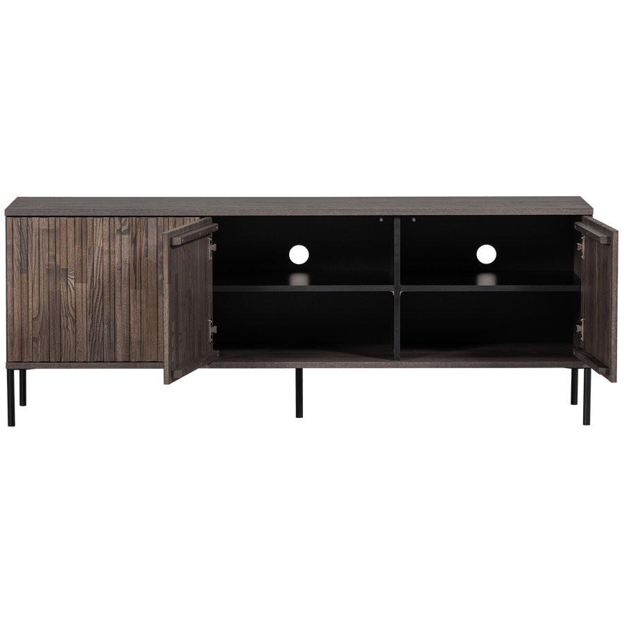 NEW GRAVURE TV MEUBEL 150 CM ESSEN FINEER ESPRESSO [fsc]
