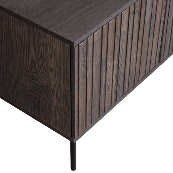 NEW GRAVURE TV MEUBEL 150 CM ESSEN FINEER ESPRESSO [fsc]