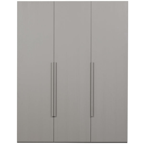 RENS 3-DEURS HANG/LEGKAST GREEP LANG NOTEN/PEBBLE GREY [fsc]