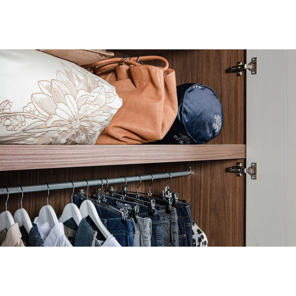 RENS 3-DEURS HANG/LEGKAST GREEP LANG NOTEN/PEBBLE GREY [fsc]