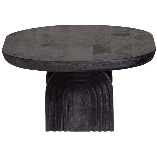 STEPPE SALONTAFEL MANGOHOUT ZWART