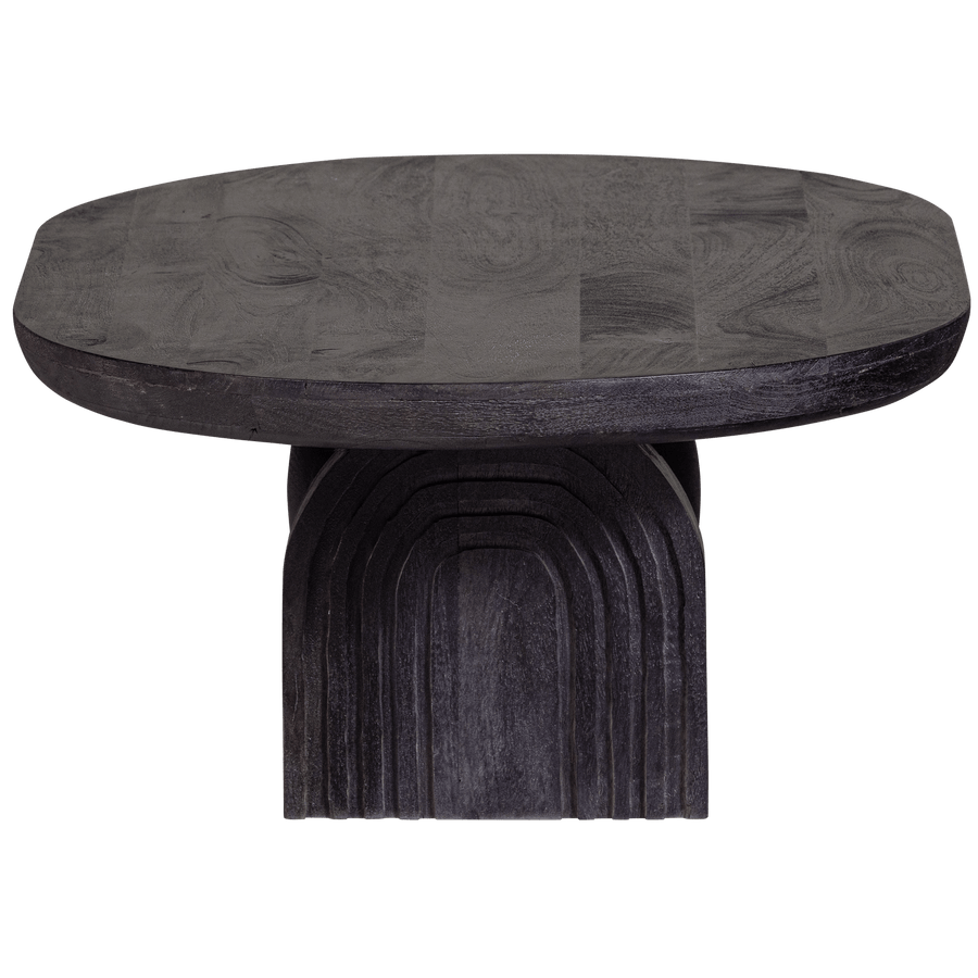 STEPPE SALONTAFEL MANGOHOUT ZWART