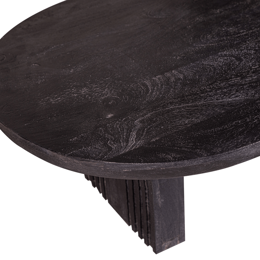 STEPPE SALONTAFEL MANGOHOUT ZWART