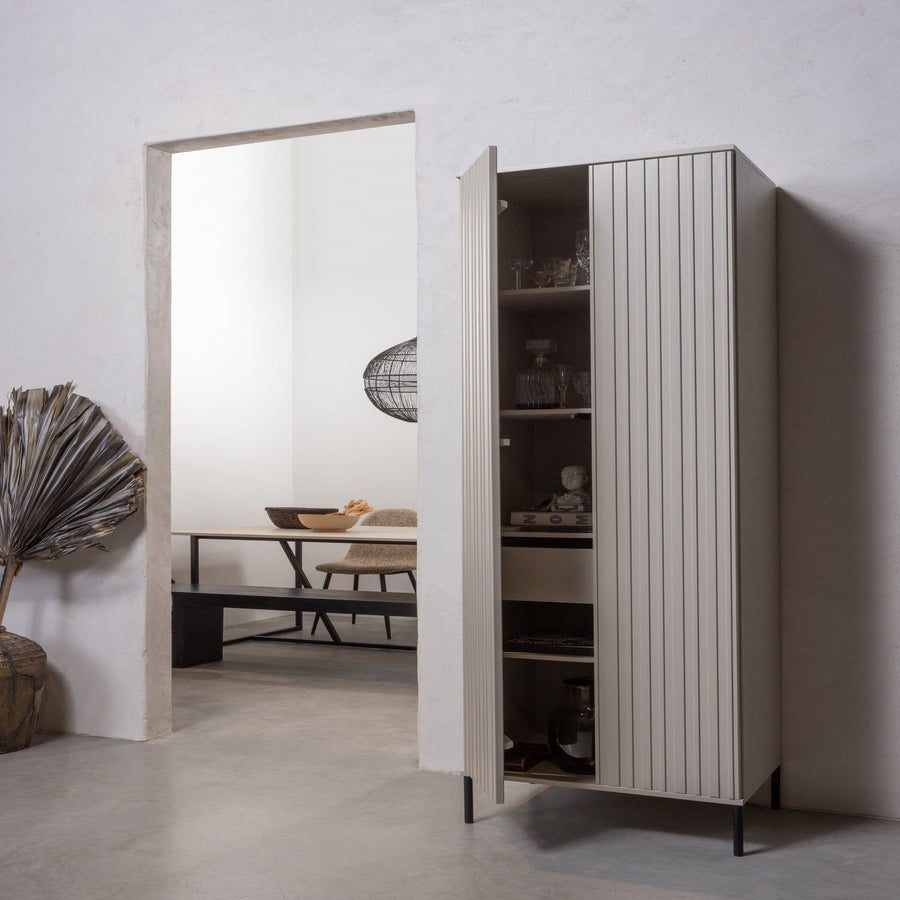 NEW GRAVURE HOGE KAST MET LADE GRENEN DUST [fsc]