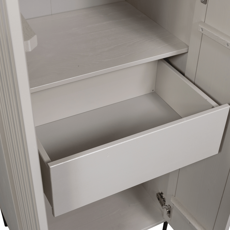 NEW GRAVURE HOGE KAST MET LADE GRENEN DUST [fsc]