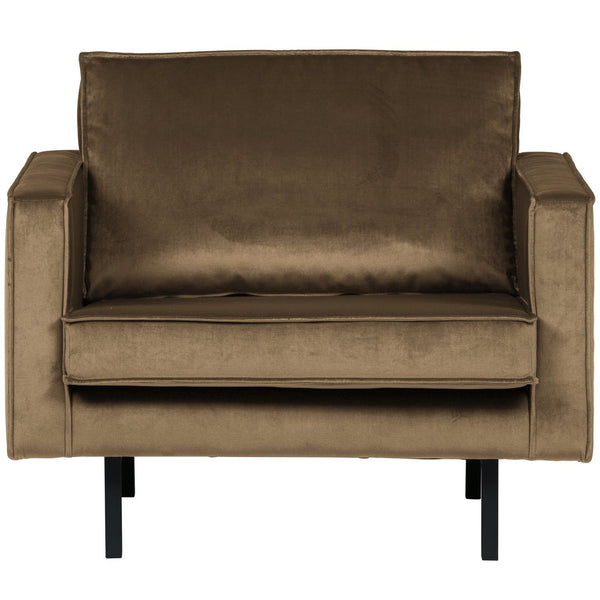 RODEO FAUTEUIL VELVET TAUPE