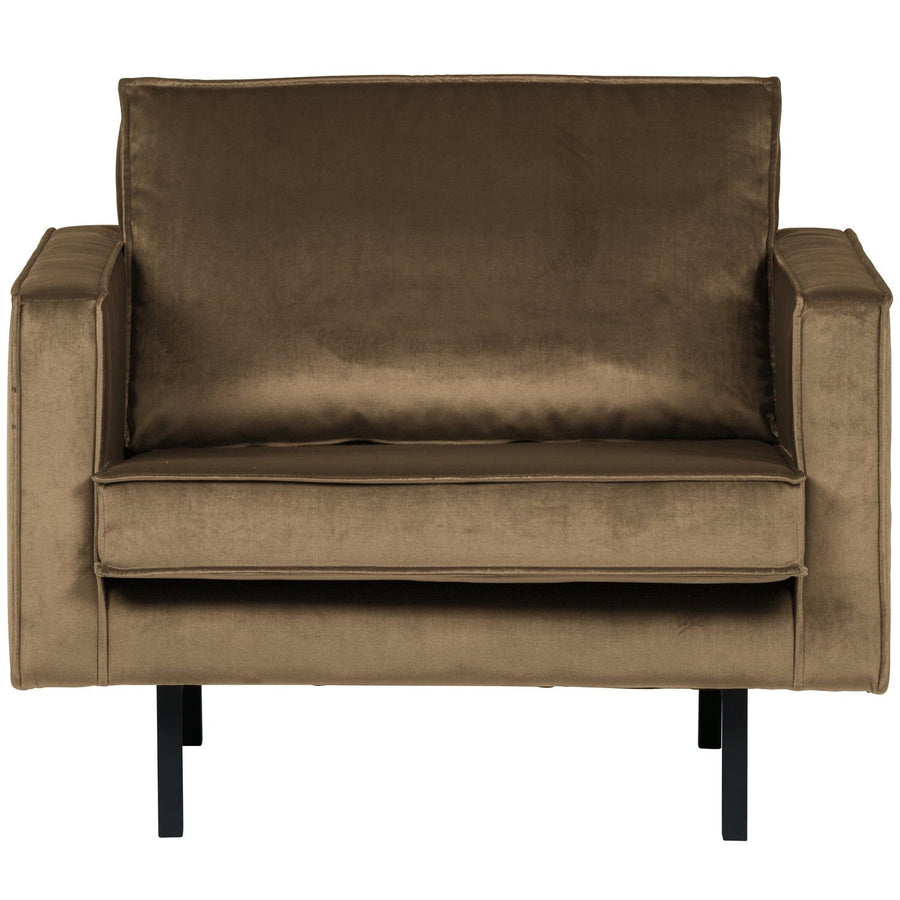 RODEO FAUTEUIL VELVET TAUPE