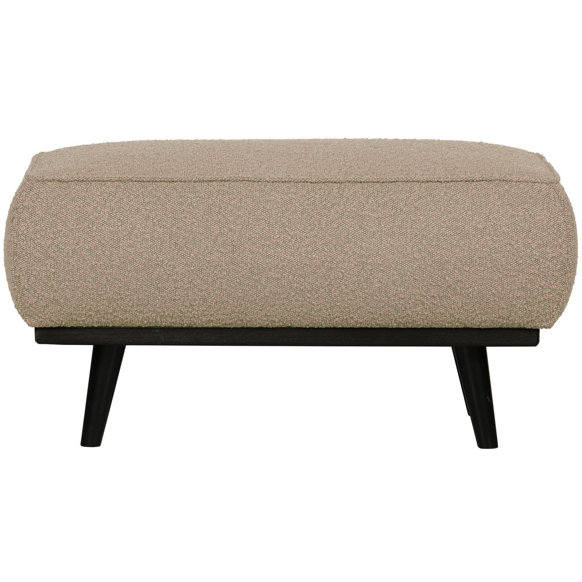 STATEMENT HOCKER BOUCLE BEIGE