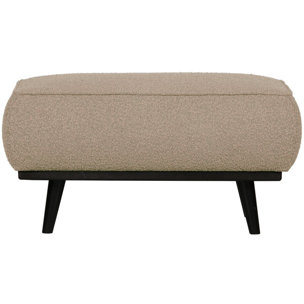 STATEMENT HOCKER BOUCLE BEIGE