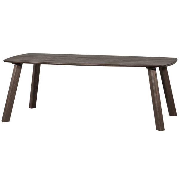 TABLO EETTAFEL DEENS OVAAL VL 220X100 CM MYSTIC BROWN [fsc]