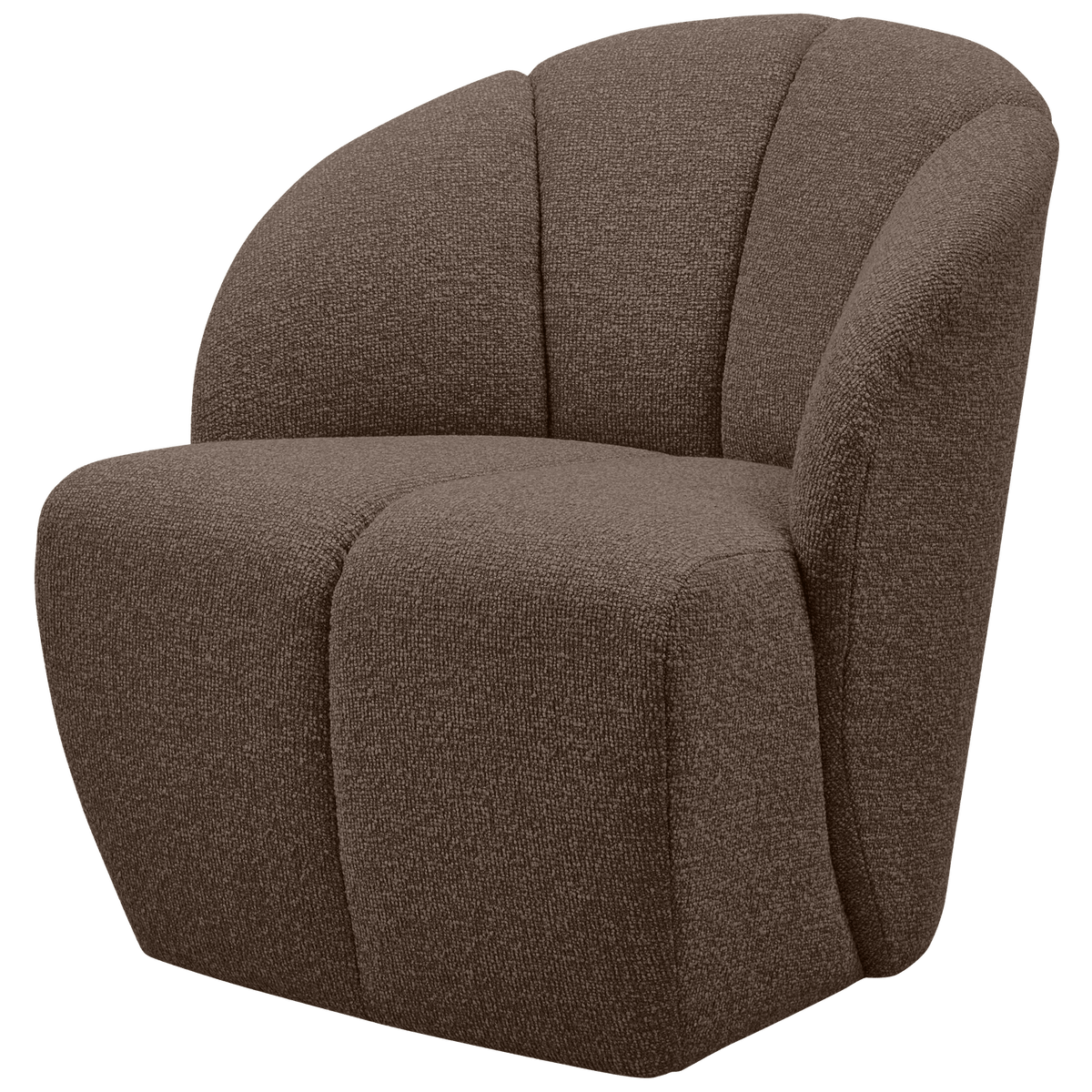 MOJO DRAAIFAUTEUIL BOUCLE BRUIN MELANGE