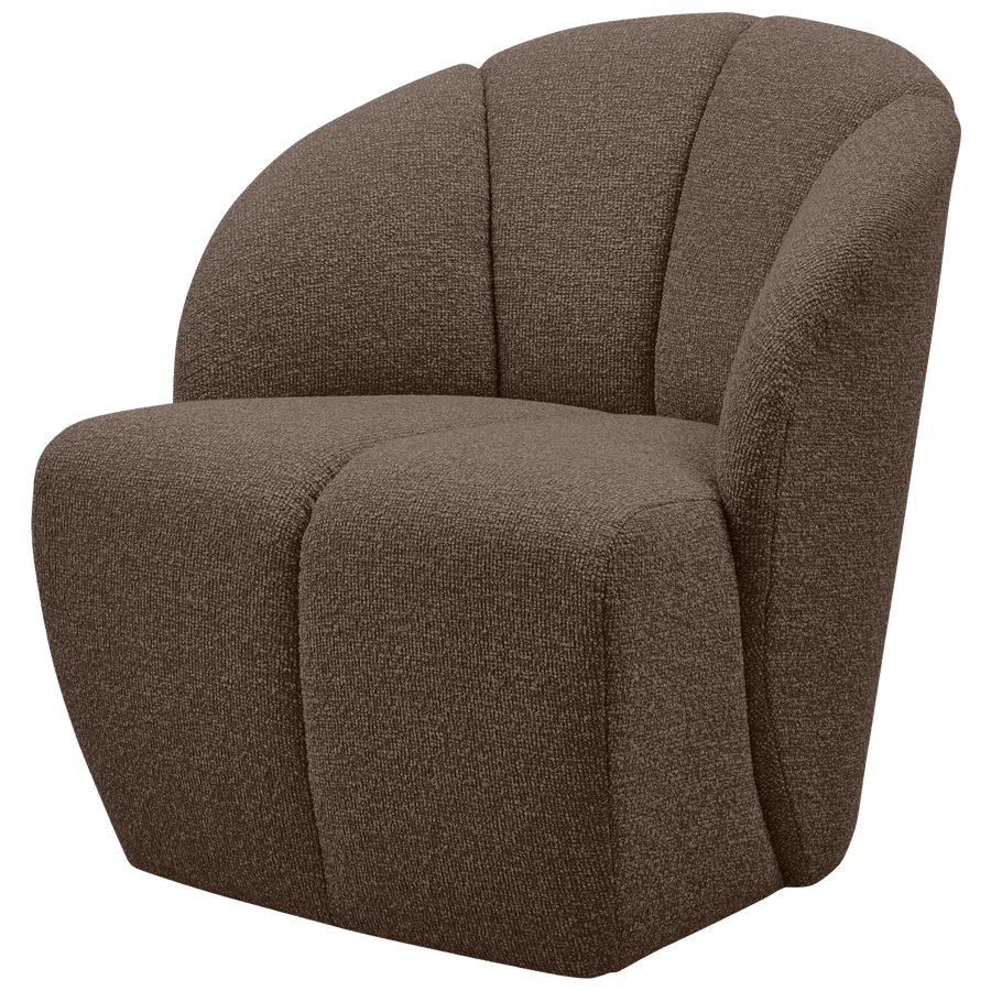 MOJO DRAAIFAUTEUIL BOUCLE BRUIN MELANGE