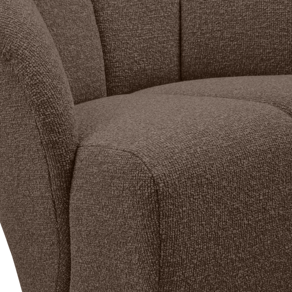 MOJO DRAAIFAUTEUIL BOUCLE BRUIN MELANGE
