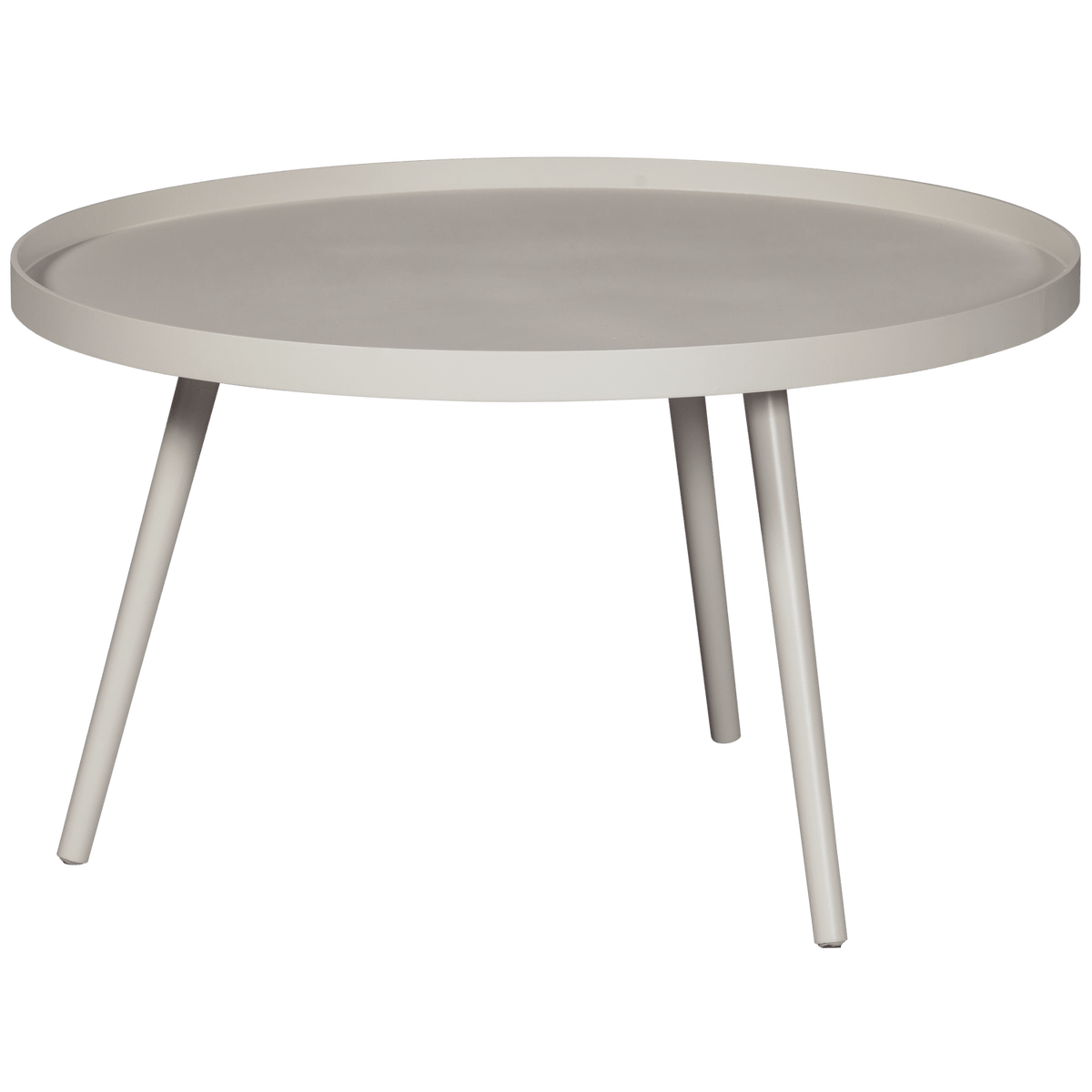 MESA BIJZETTAFEL XL HOUT ZAND 39xO78 (set of 2)