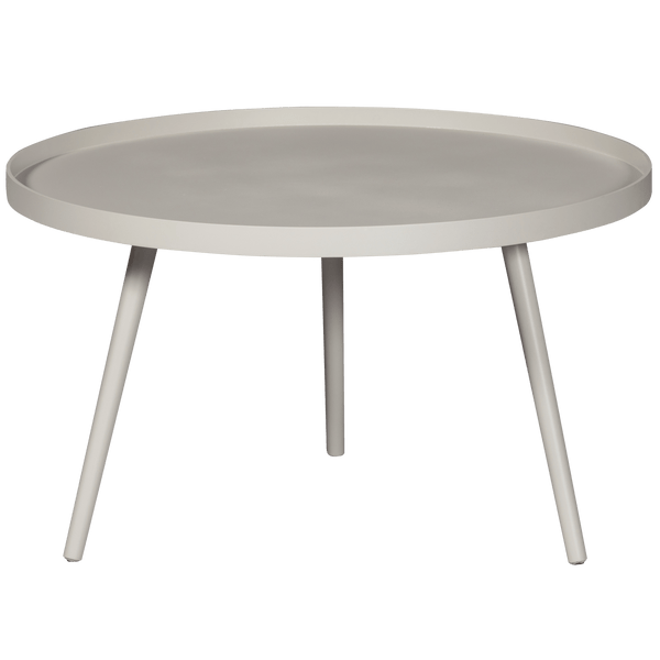 MESA BIJZETTAFEL XL HOUT ZAND 39xO78 (set of 2)