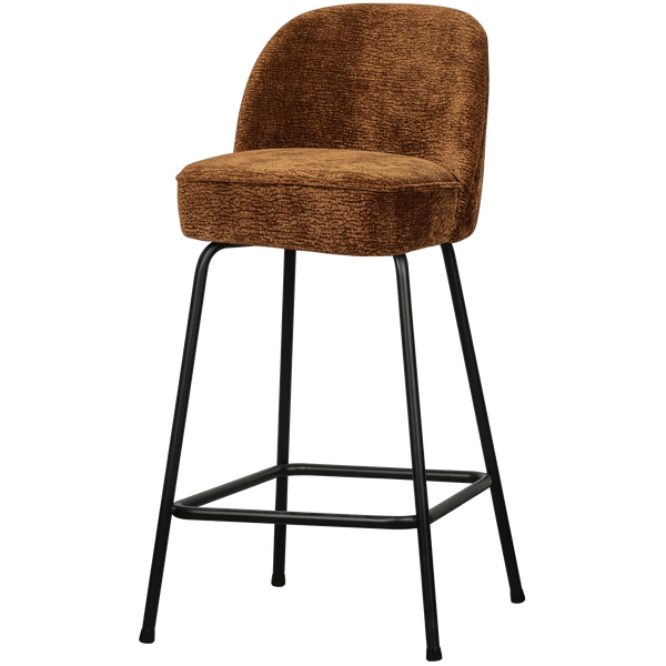 VOGUE BARSTOEL 65 CM 3D CHENILLE MIDDENBRUIN