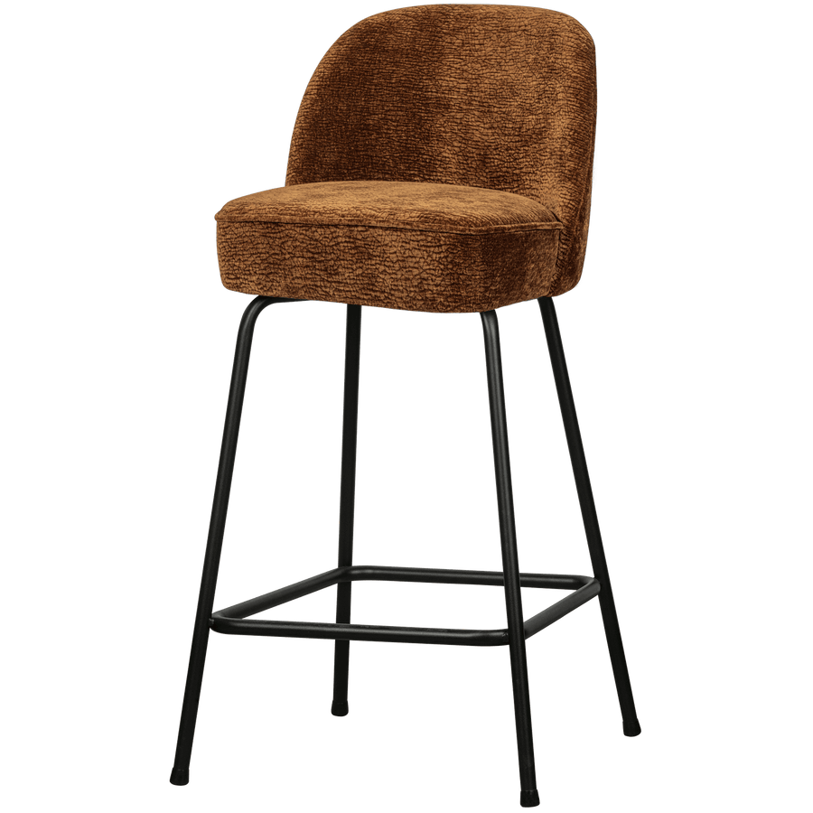 VOGUE BARSTOEL 65 CM 3D CHENILLE MIDDENBRUIN
